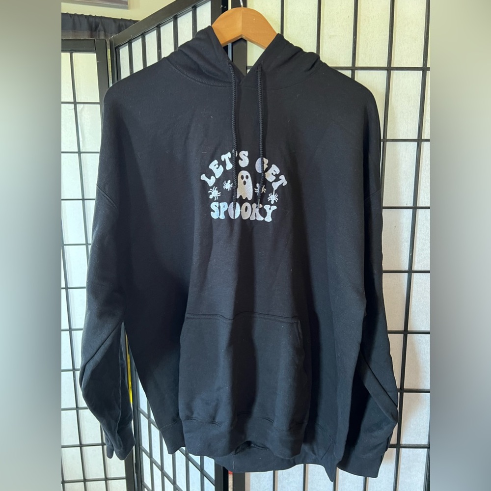 Over sized Halloween Sweater with Hoodie Brand New XL